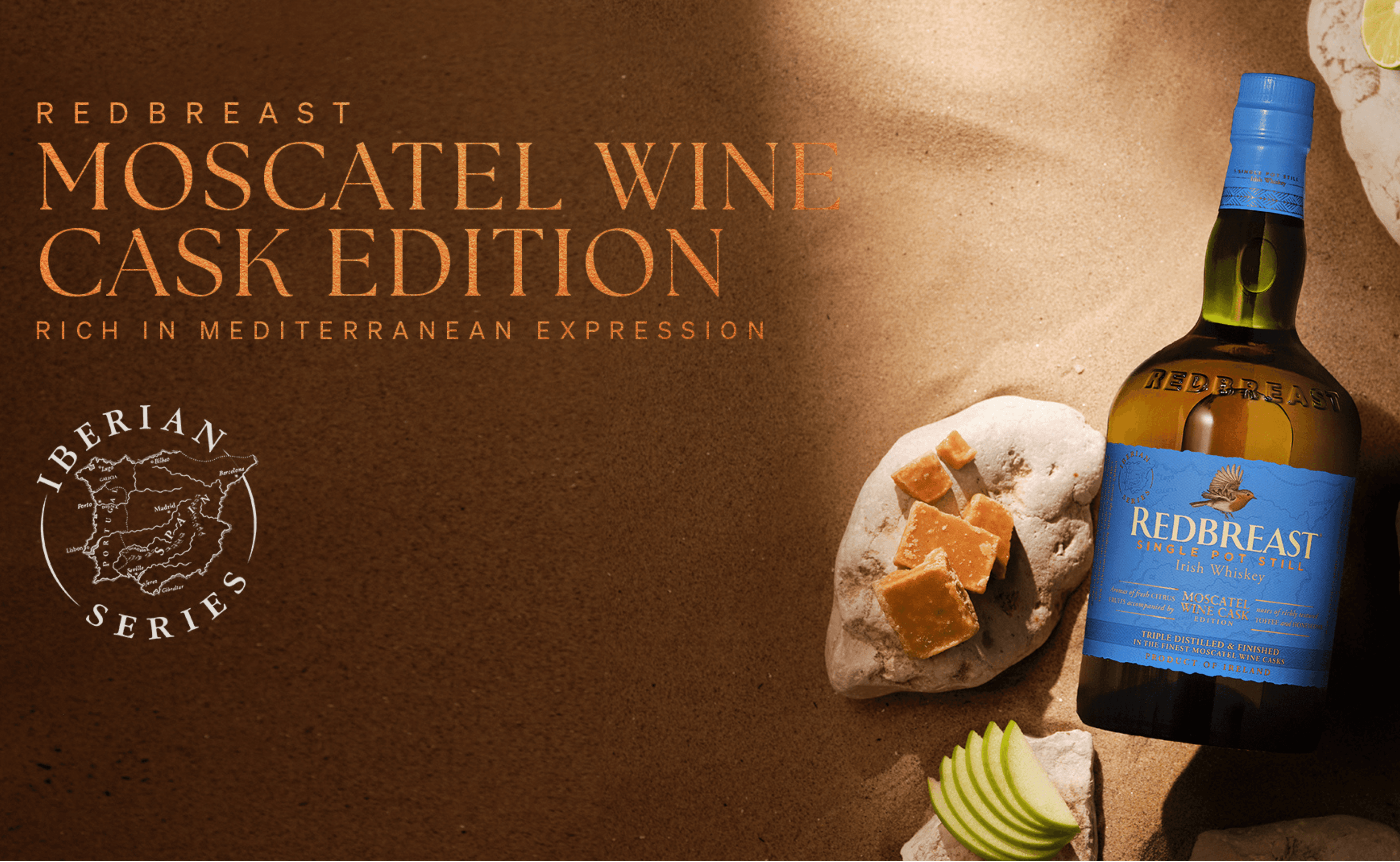 De Málaga à l’Irlande : Redbreast dévoile la Moscatel Wine Cask Edition