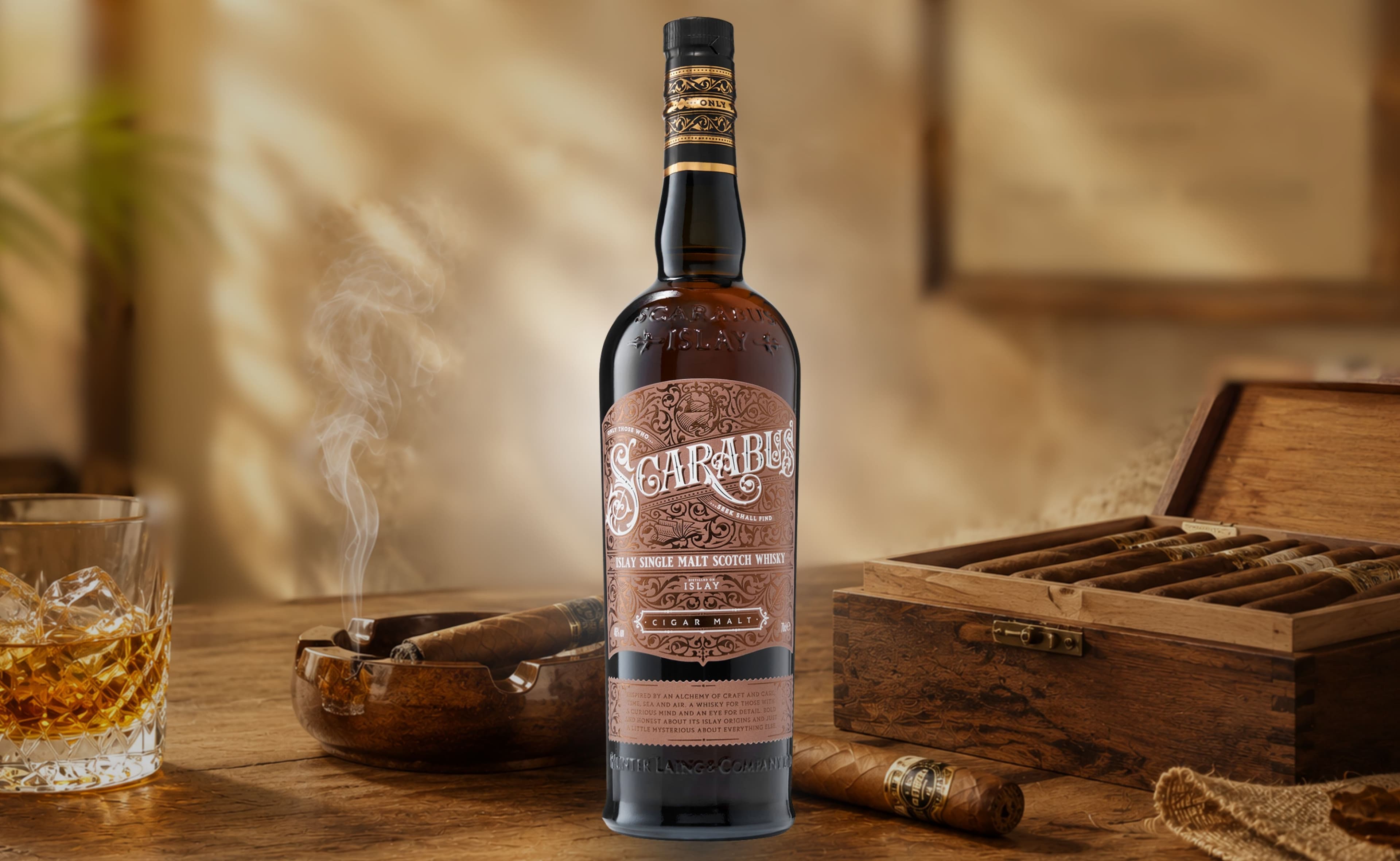 Scarabus Cigar Malt: Islay Peat Meets Oloroso, PX and Ruby Port
