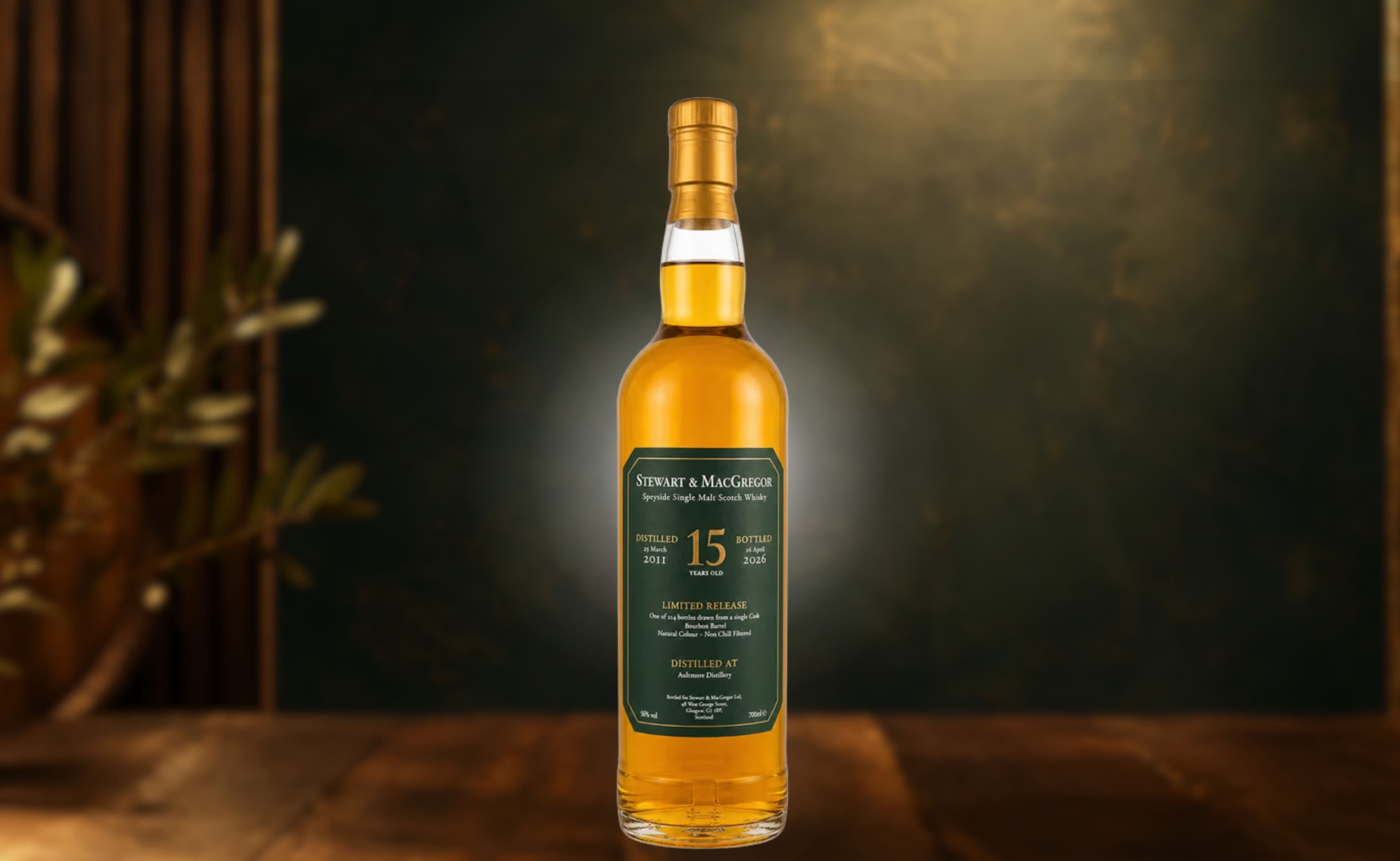 Schwarzbach Spirits Debuts Stewart & MacGregor Aultmore 15-Year Single Malt