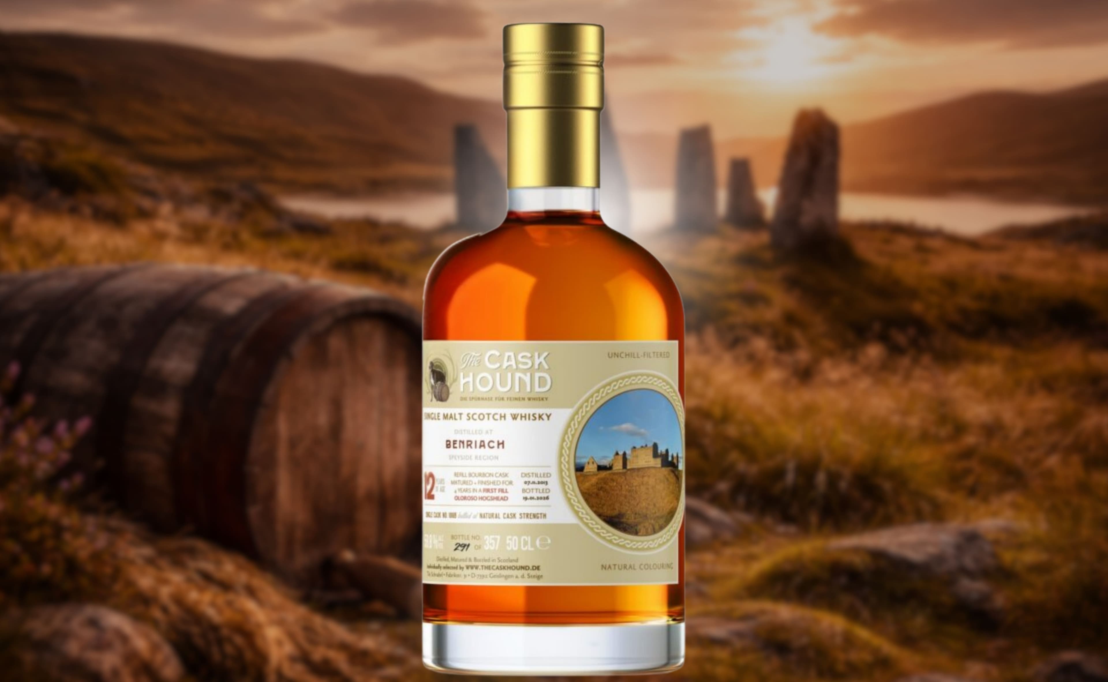 Il Benriach 12 Years The Caskhound Sherry-Forward Debutta al Whisky Fair Karlsruhe
