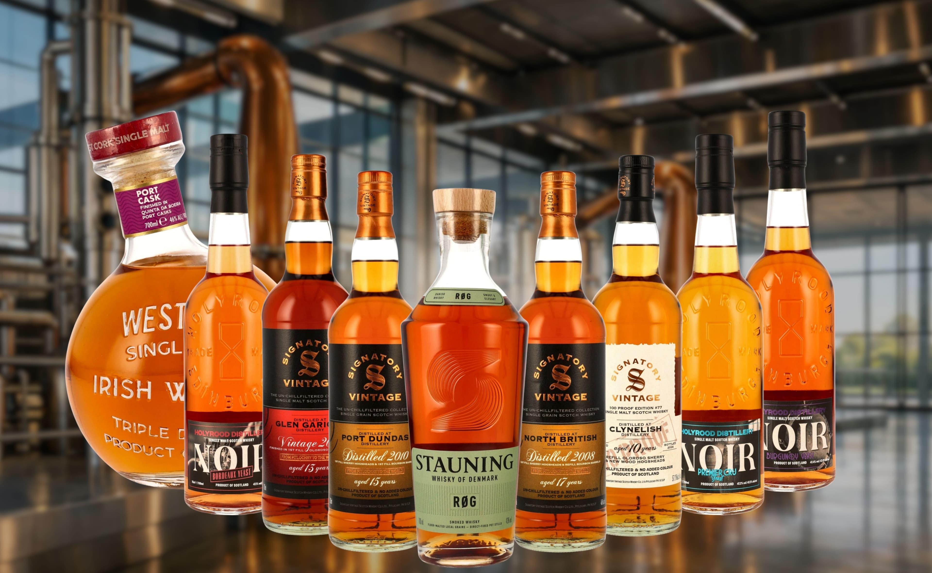 Signatory, Holyrood, Stauning and West Cork Expand Whisky Offerings