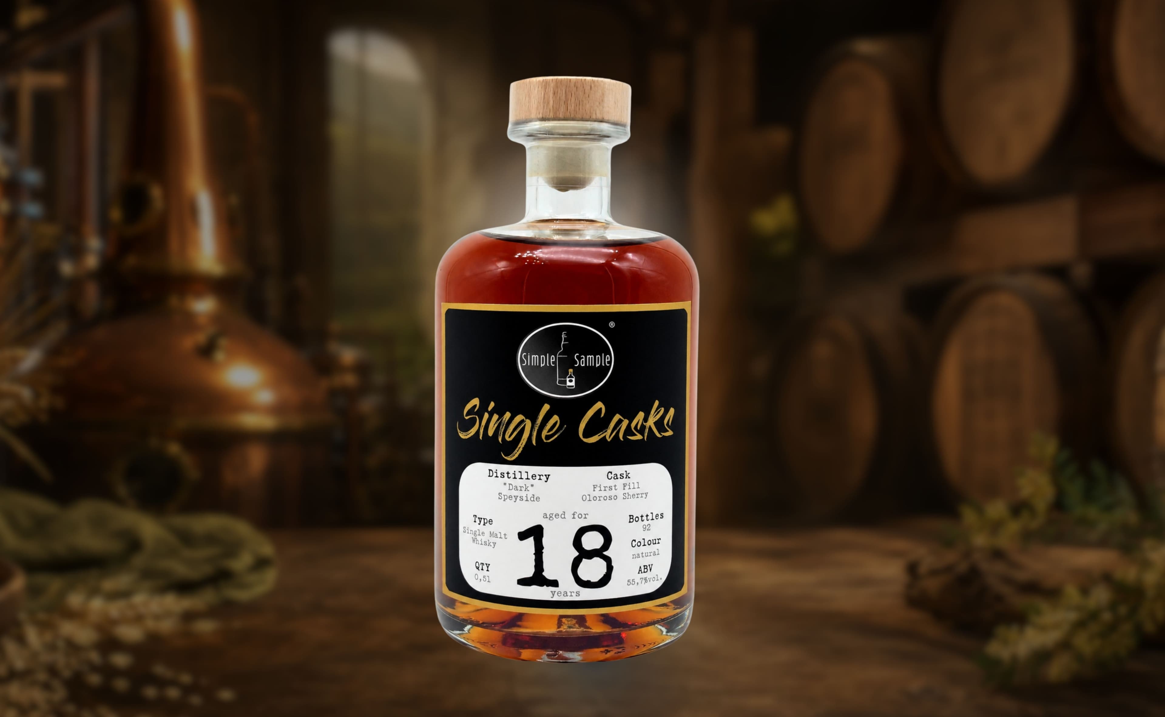 Simple Sample belebt die Dark Series mit 18-jährigem Secret Speyside