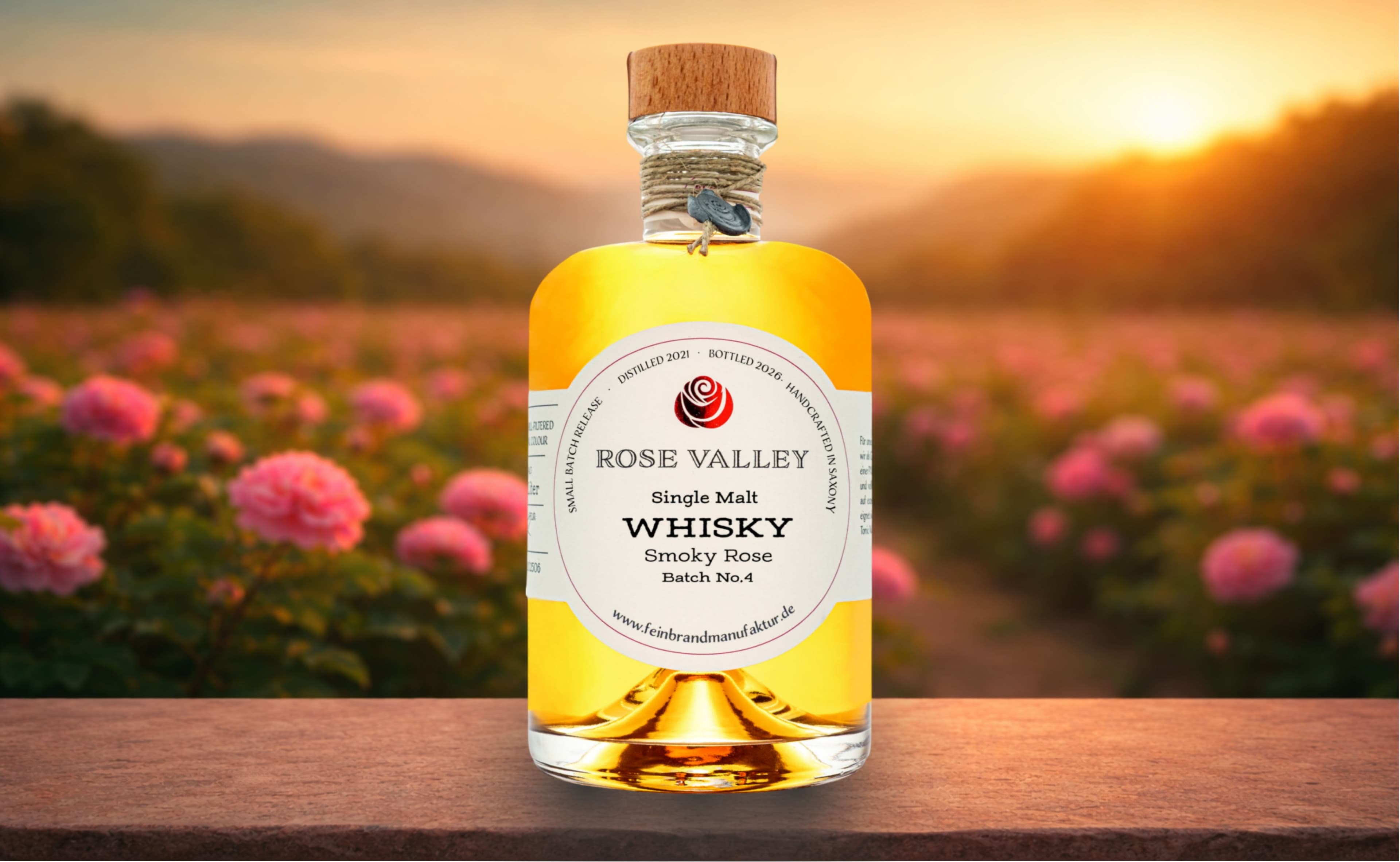 Smoky Rose No. 4: Torf trifft auf Ahorn in einem sächsischen Single Malt