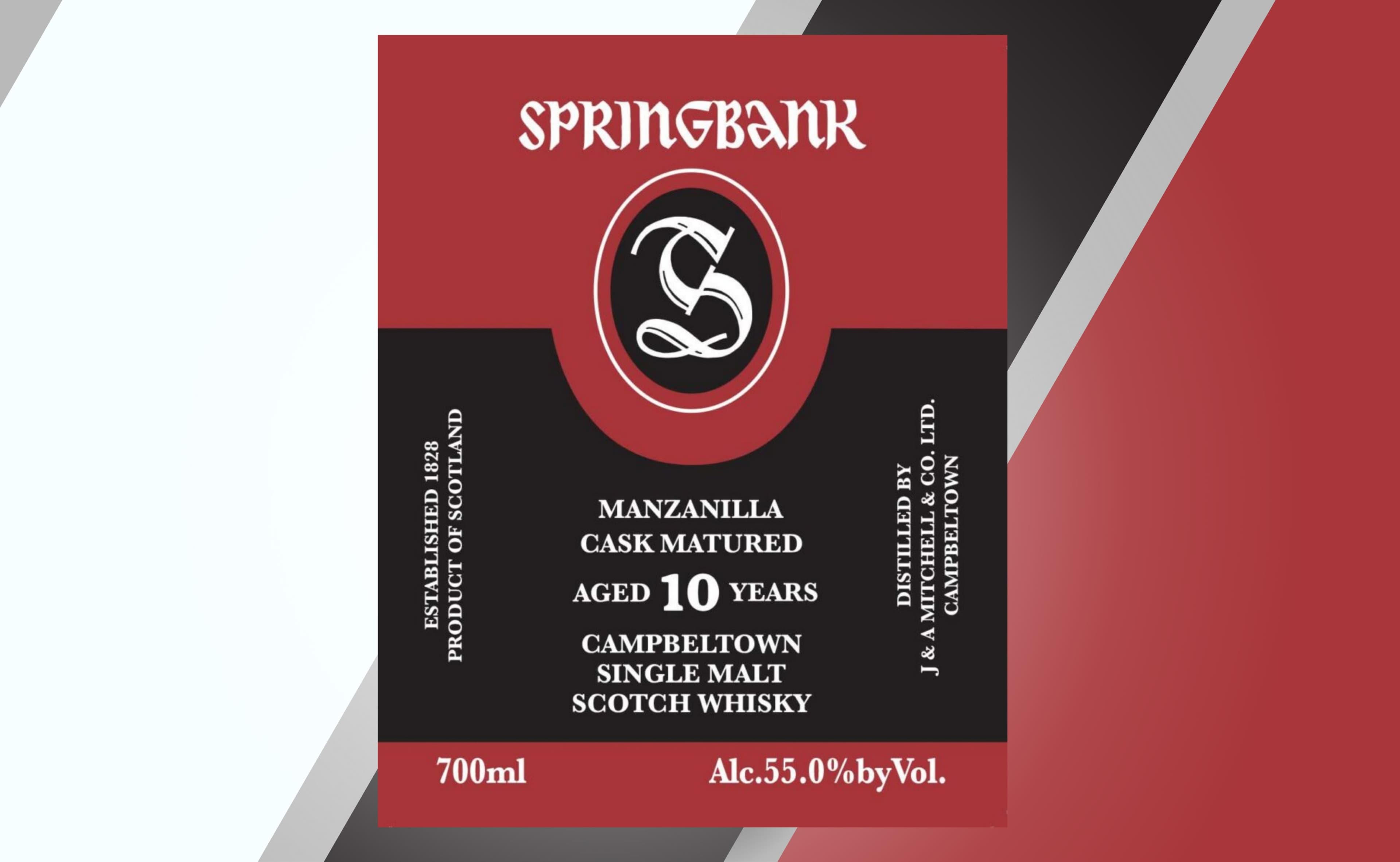 Springbank 10 Years Old 2016 Manzanilla Cask Matured