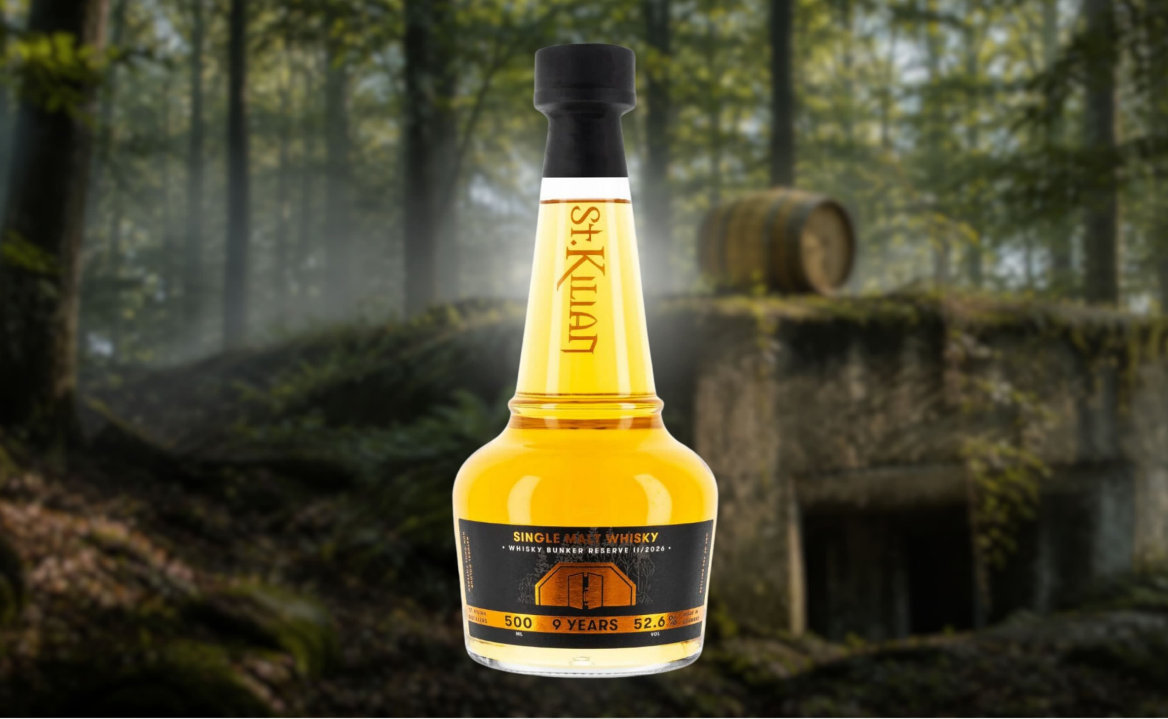 St. Kilian präsentiert Whisky Bunker Reserve II 2026 - Nur 382 Flaschen