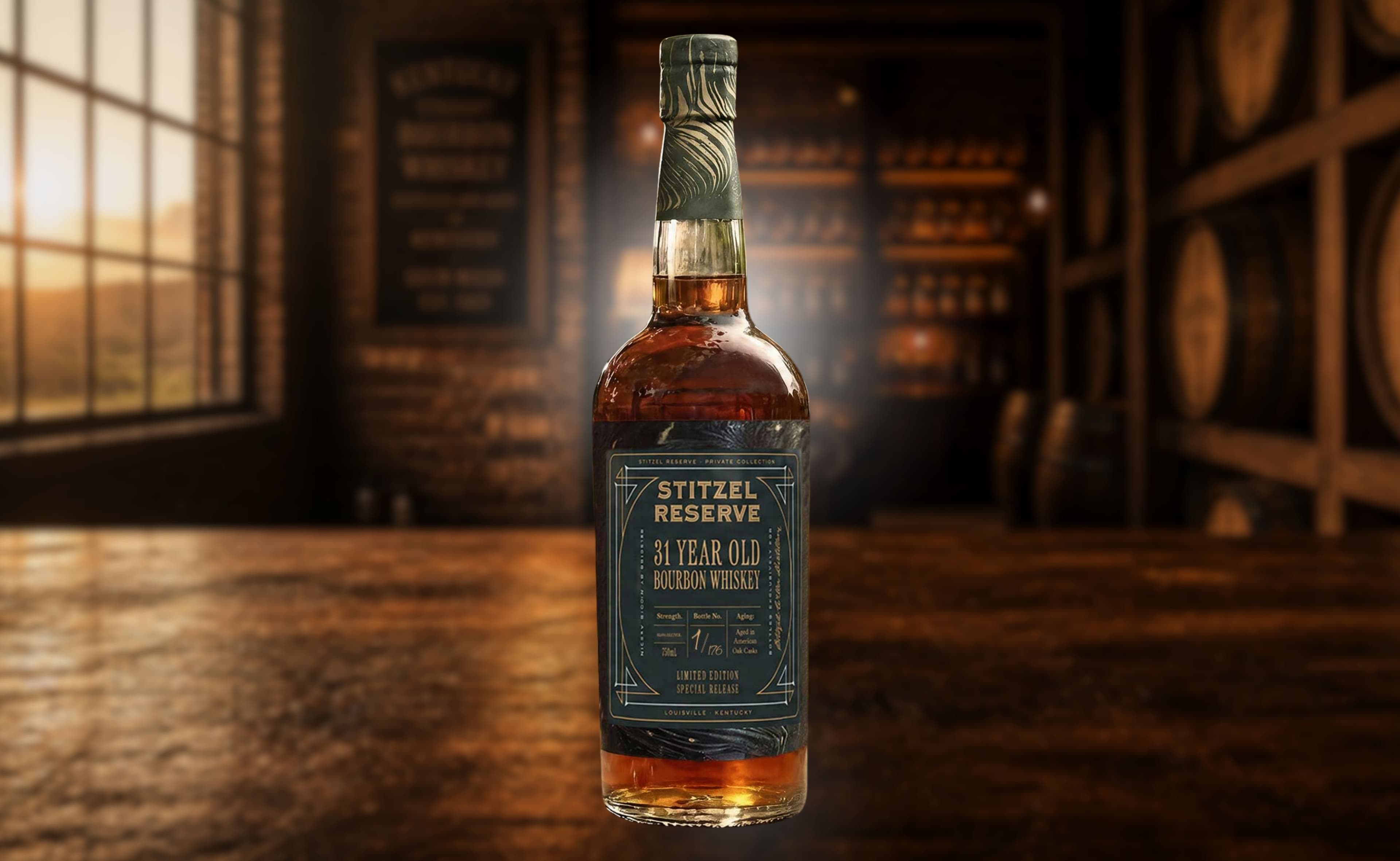 Stitzel-Weller Dévoile le Stitzel Reserve Bourbon de 31 Ans