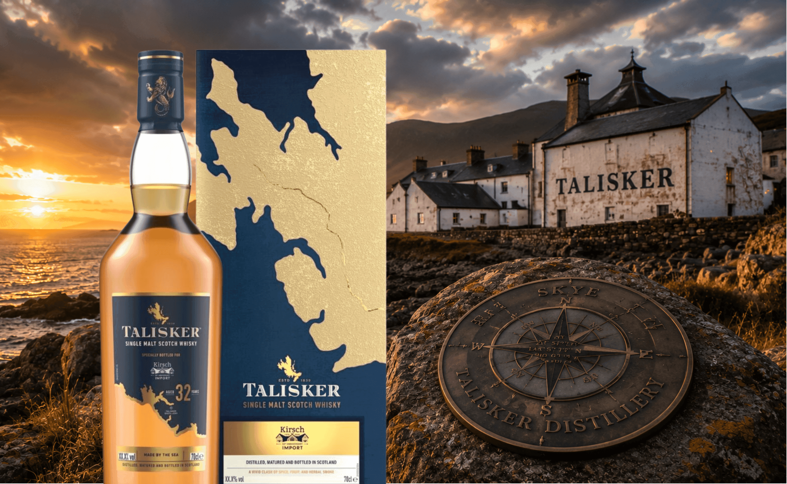 Talisker 32-Year Release Marks Kirsch Import's 50th Anniversary