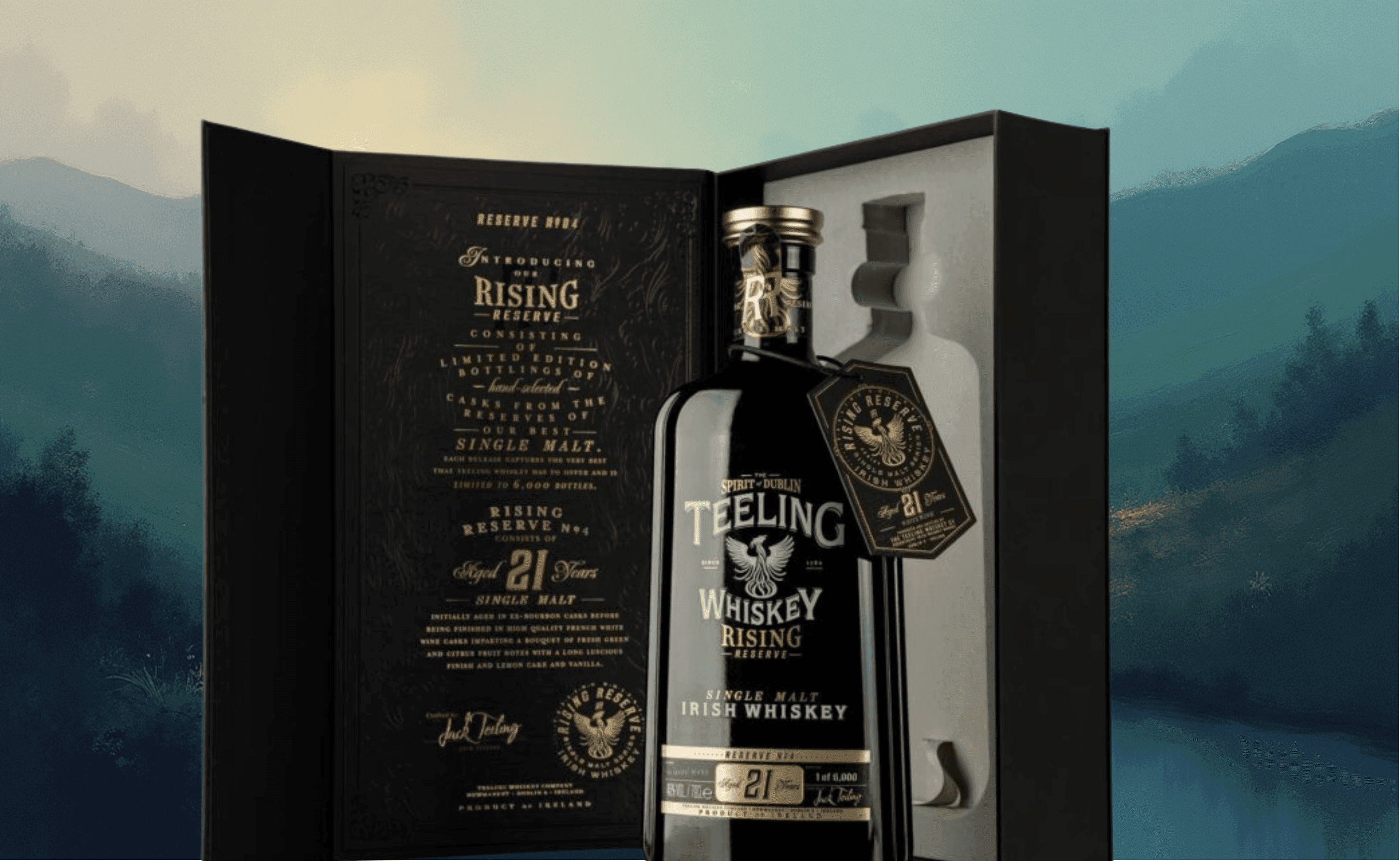 Teeling 21 Jahre Rising Reserve Serie 4: Limitierte 6.000-Flaschen-Single Malt