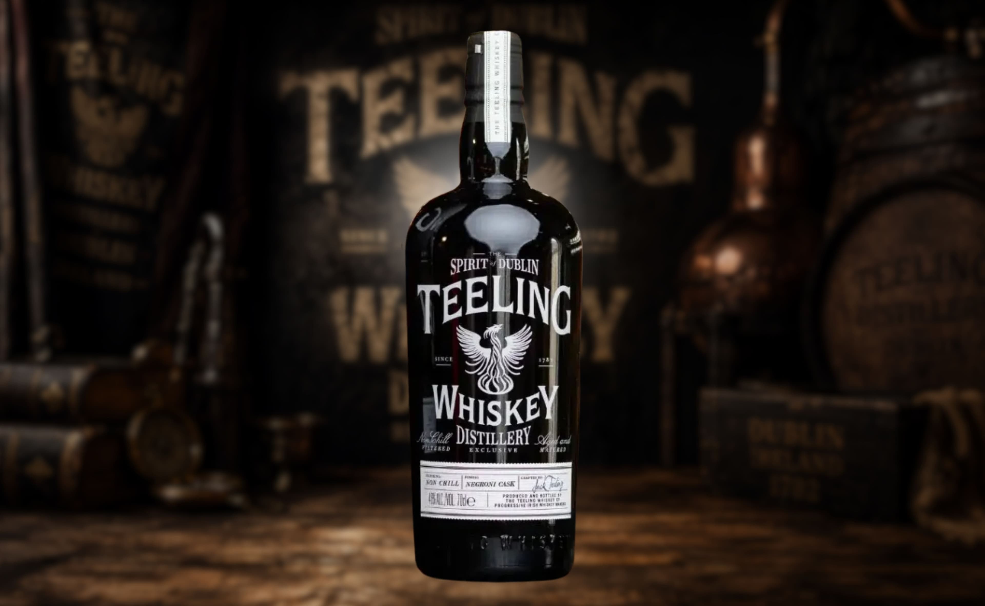 Teeling Negroni Cask Finish: Distillery Exclusive zum World Whisky Day