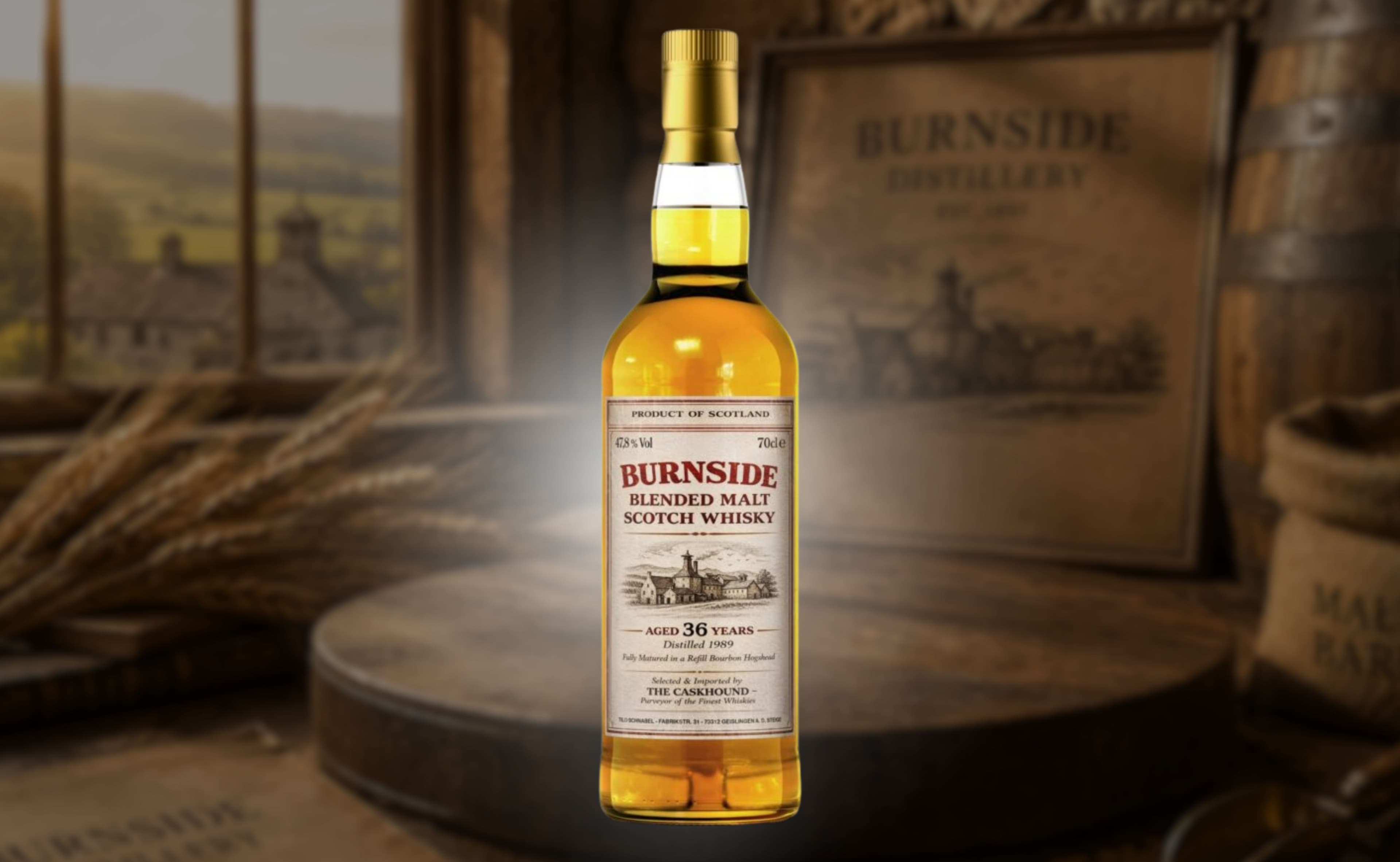 Discover Burnside 36-Year: The Caskhound's New Vintage Line