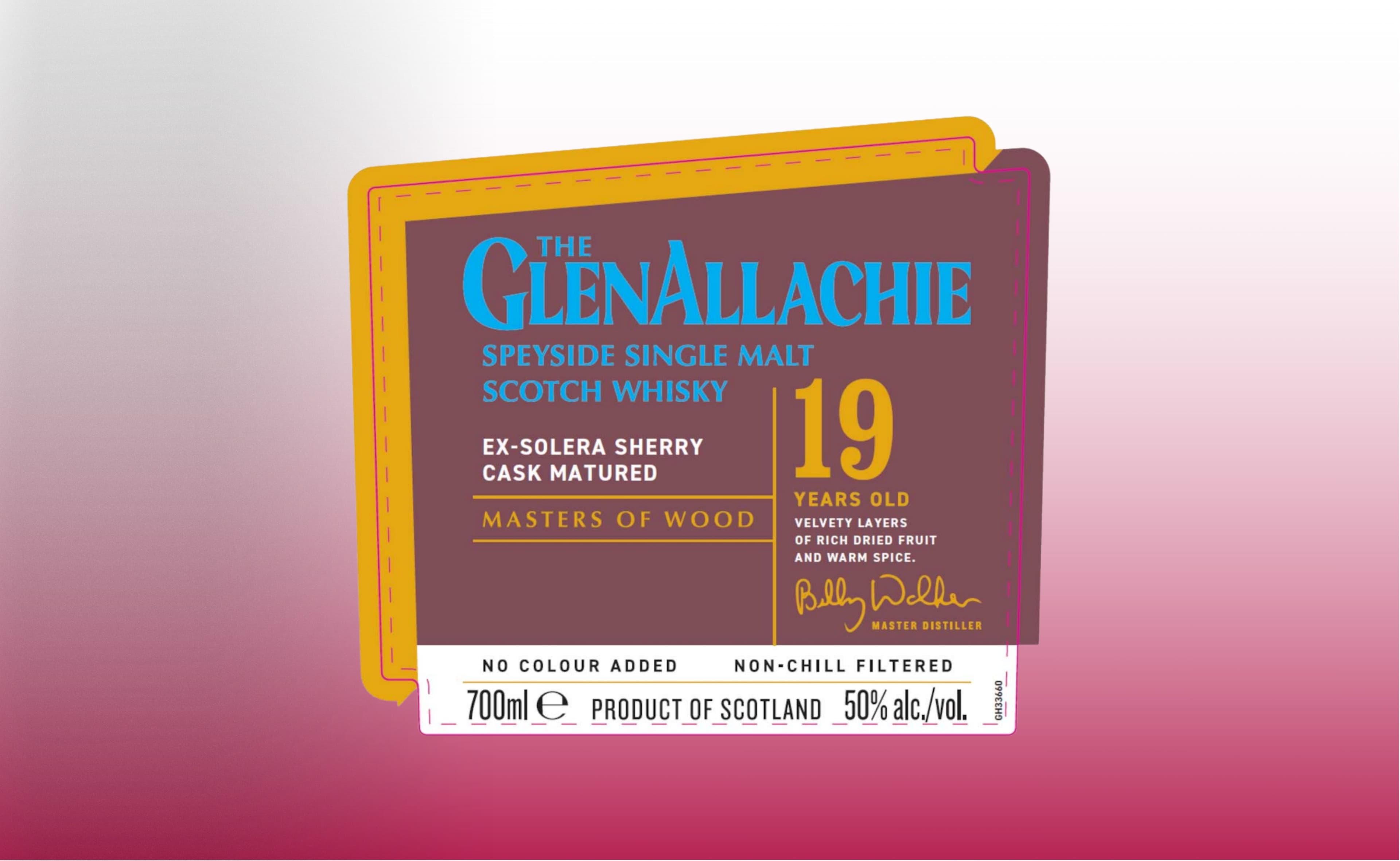 The GlenAllachie 19-Year-Old Ex-Solera Sherry Cask Joins Masters of Wood