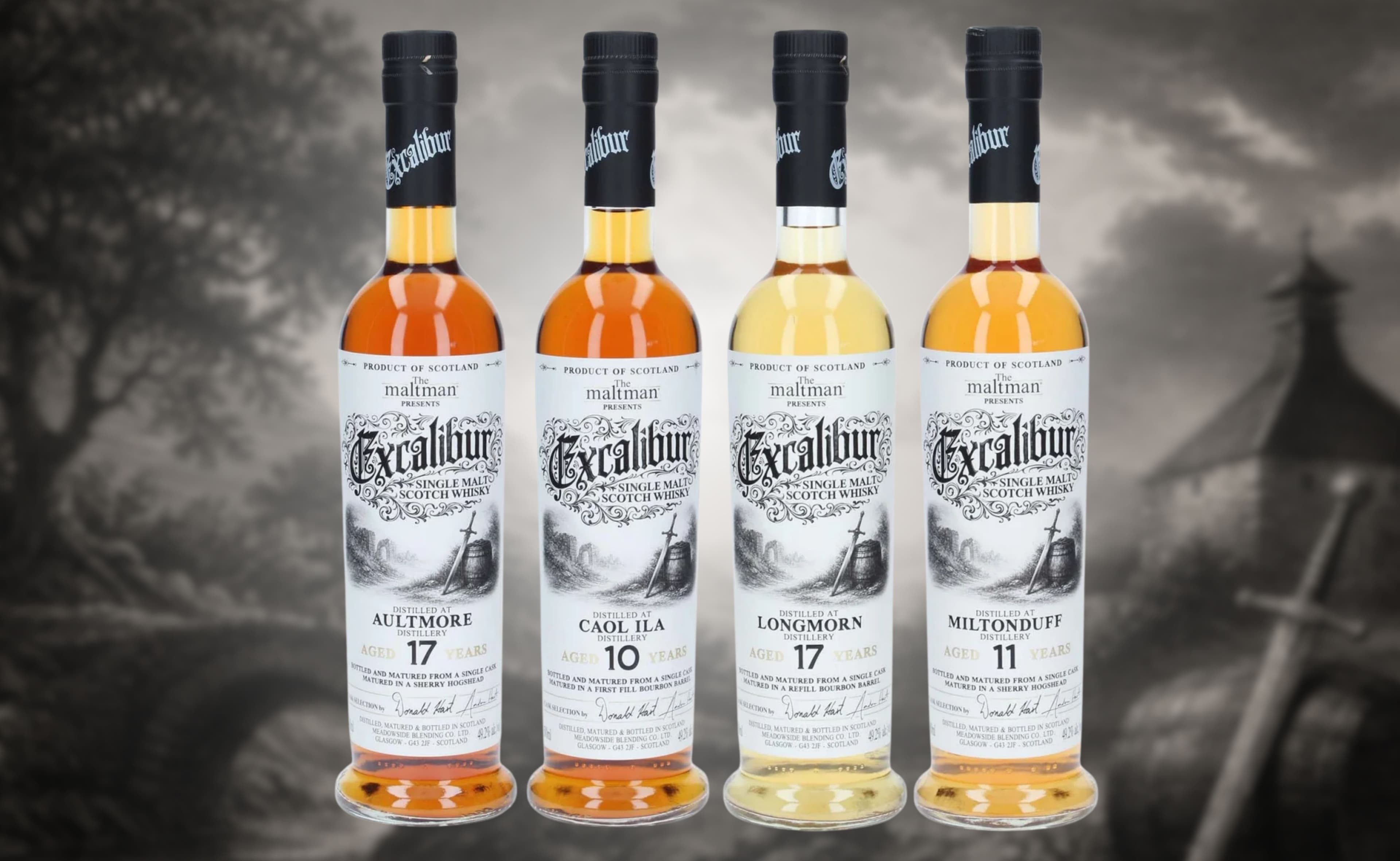 The Maltman Launches Excalibur: 50cl Single Malt Series