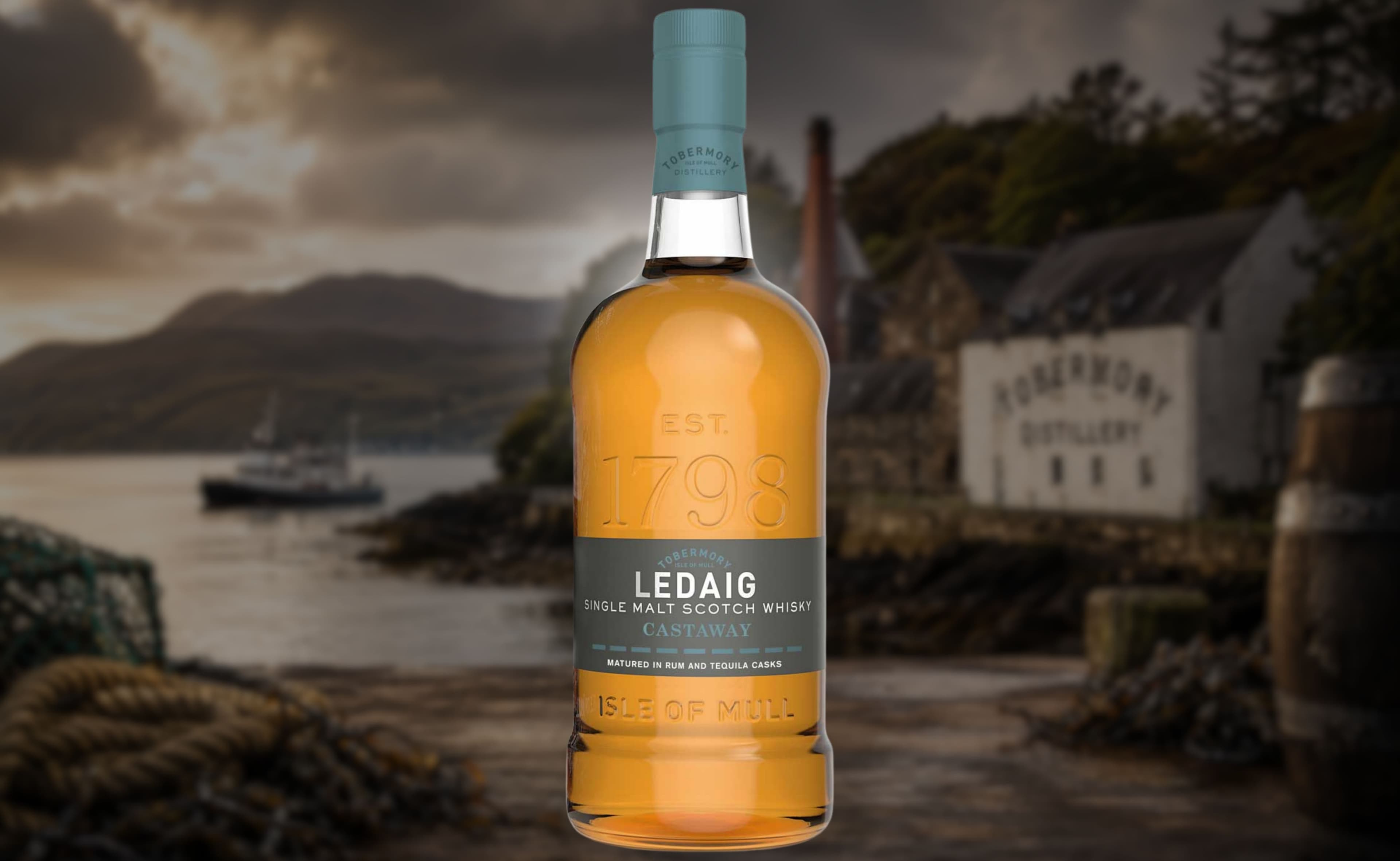 Tobermory Ledaig Castaway: Peat Meets Rum and Tequila