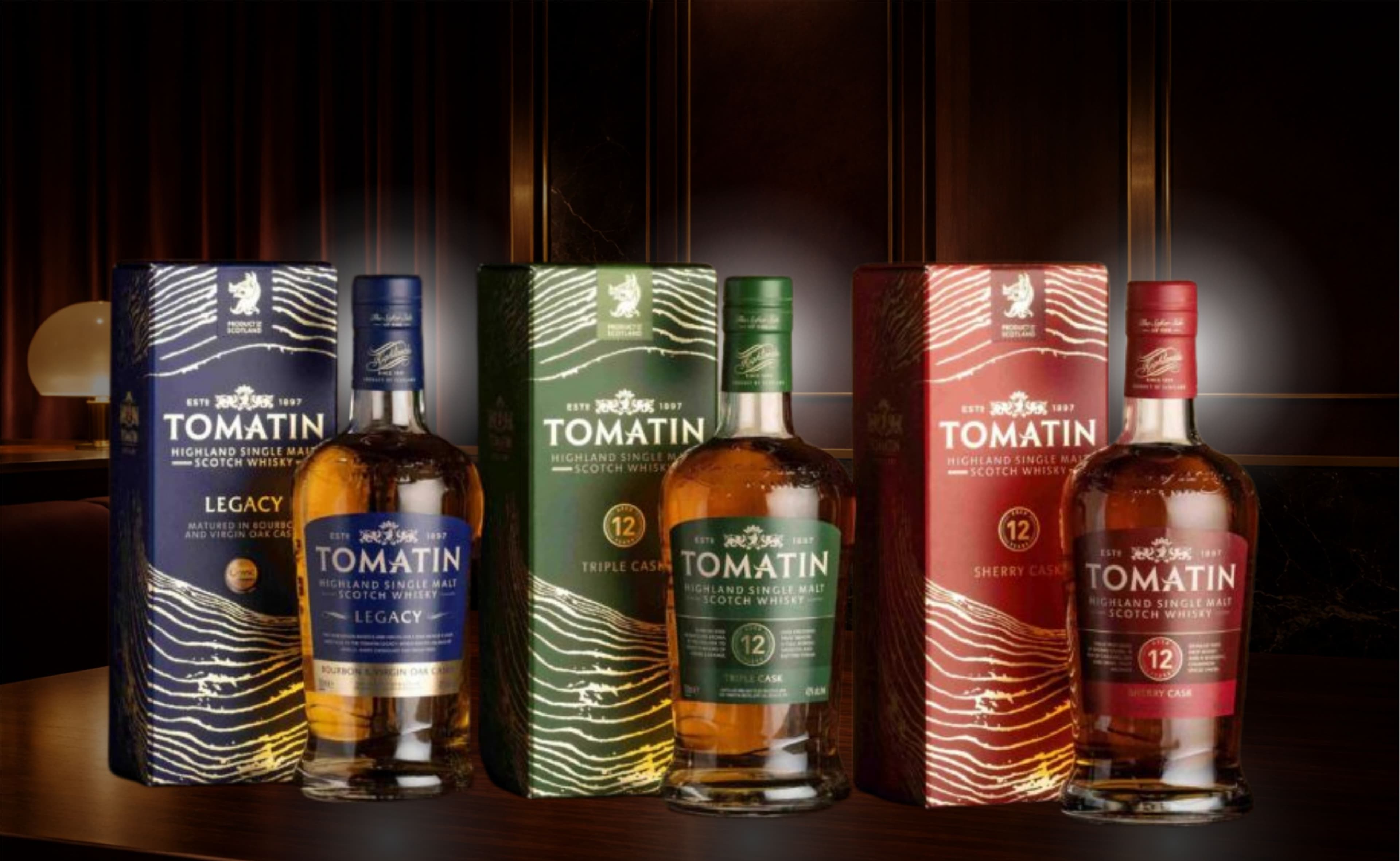 Tomatin präsentiert neues Design für Single Malts