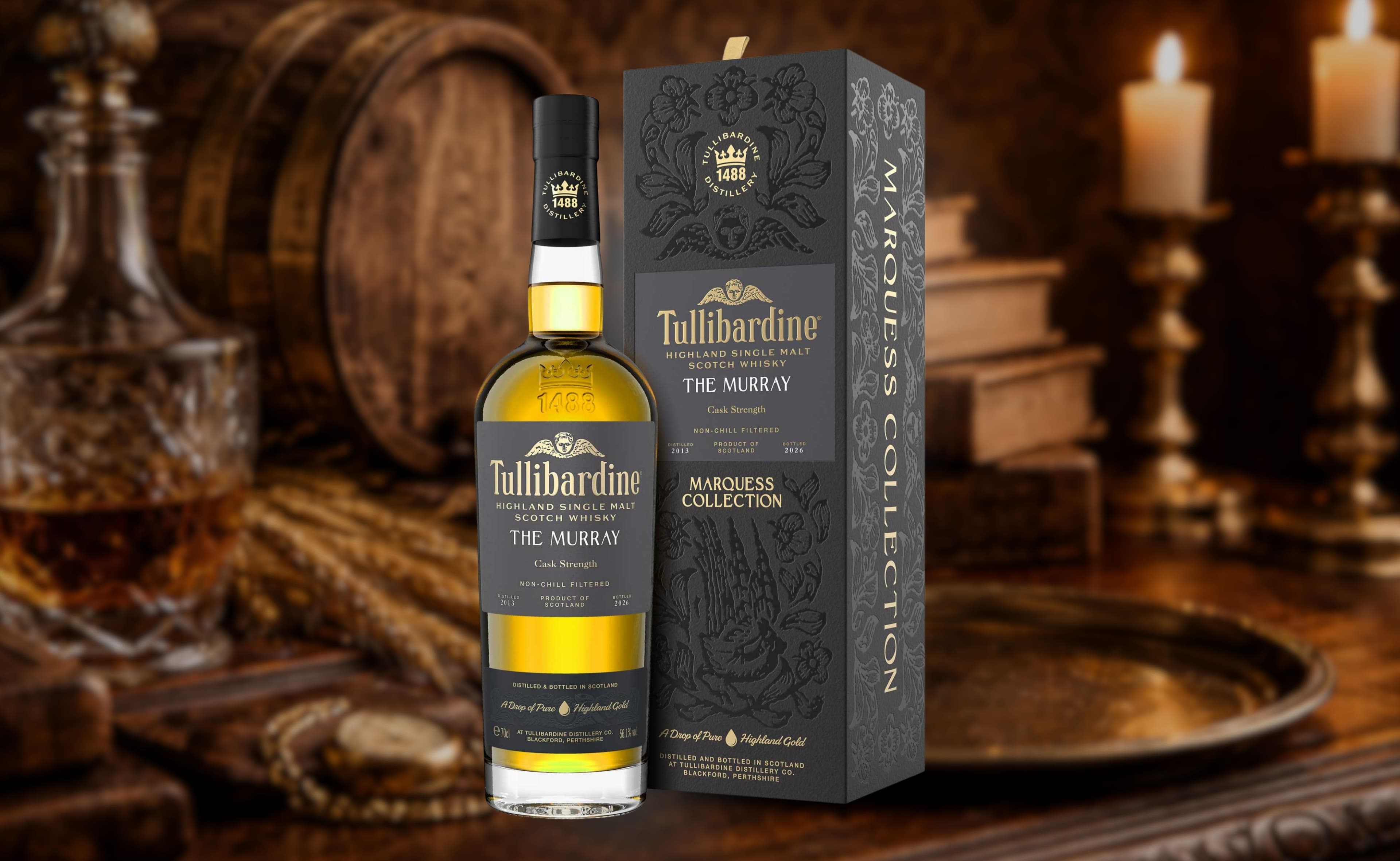 Tullibardine 2013 The Murray Cask Strength Joins Marquess Collection