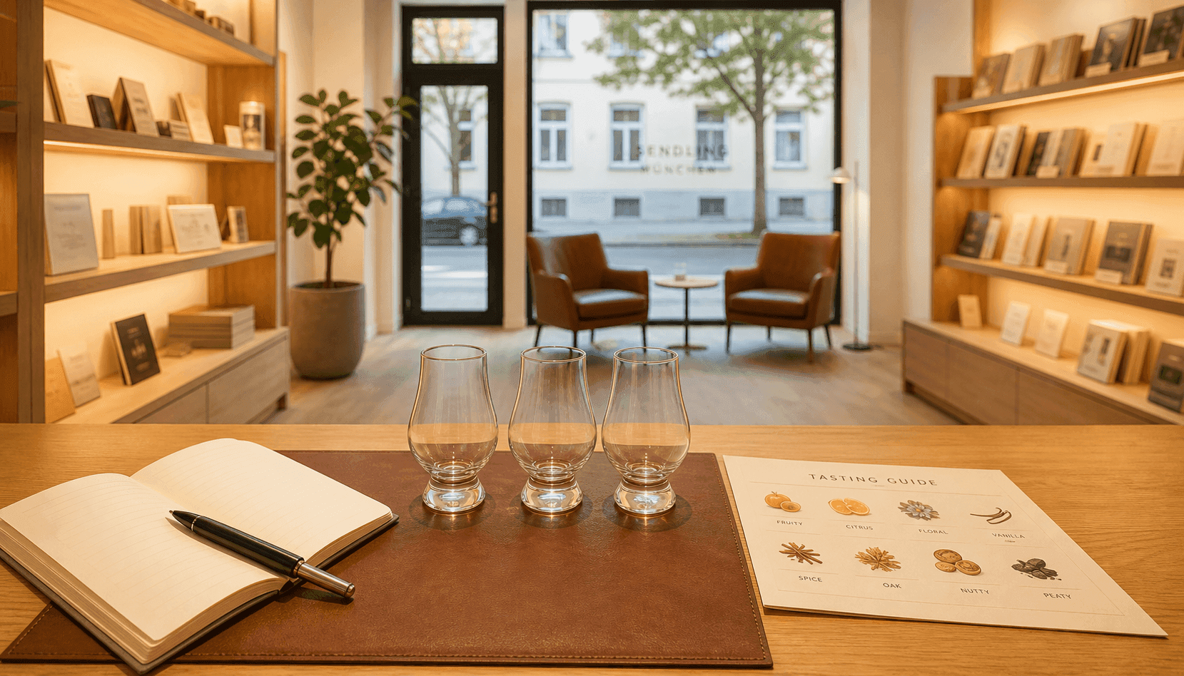 Puis-je visiter une boutique de whisky à Munich sans connaître grand-chose au whisky?
