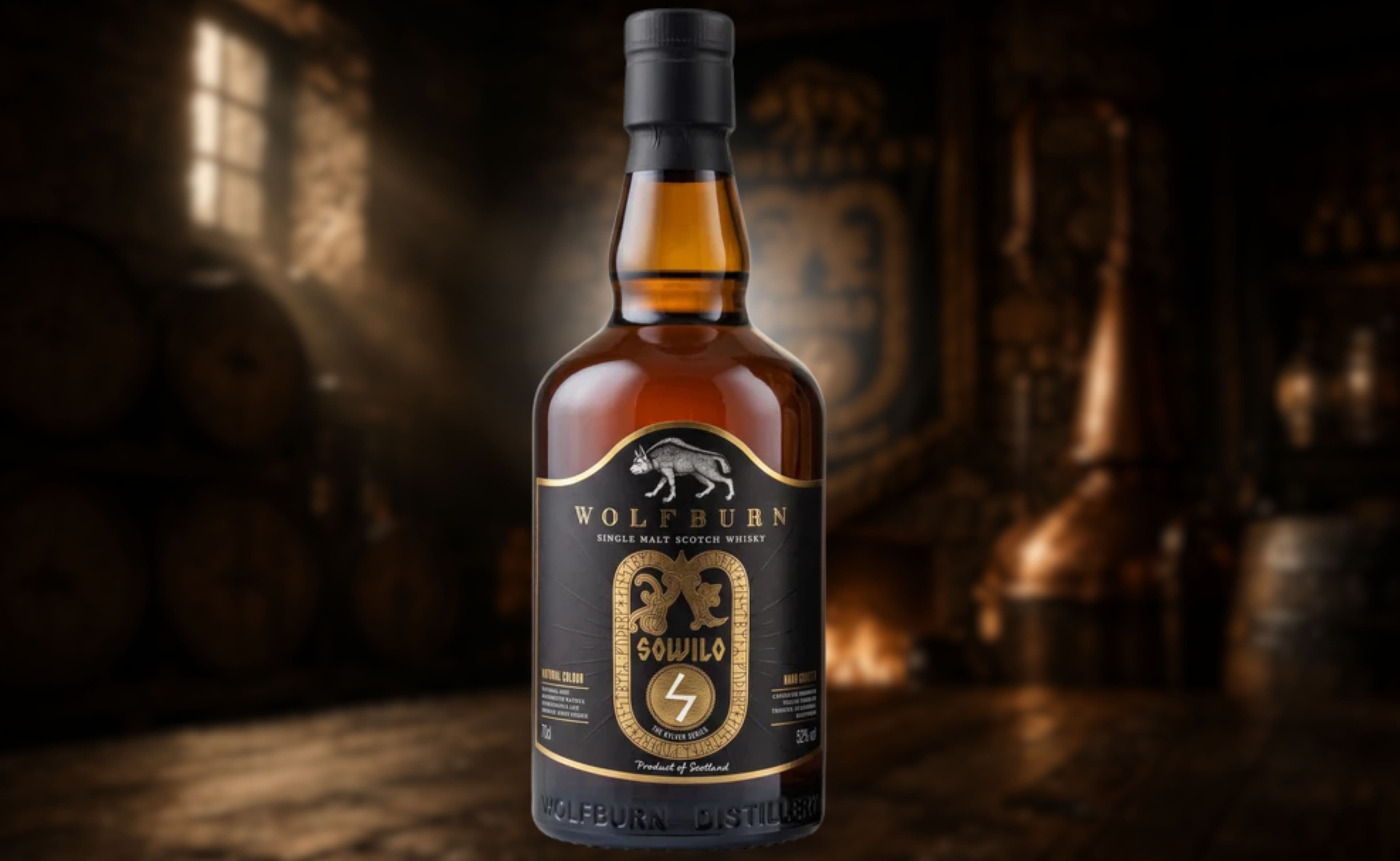 Wolfburn Releases Lightly Peated Sowilo in Kylver Series