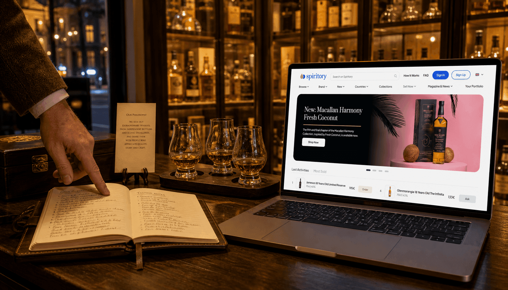 ¿Vale la pena visitar una tienda especializada de whisky en lugar de comprar en línea?