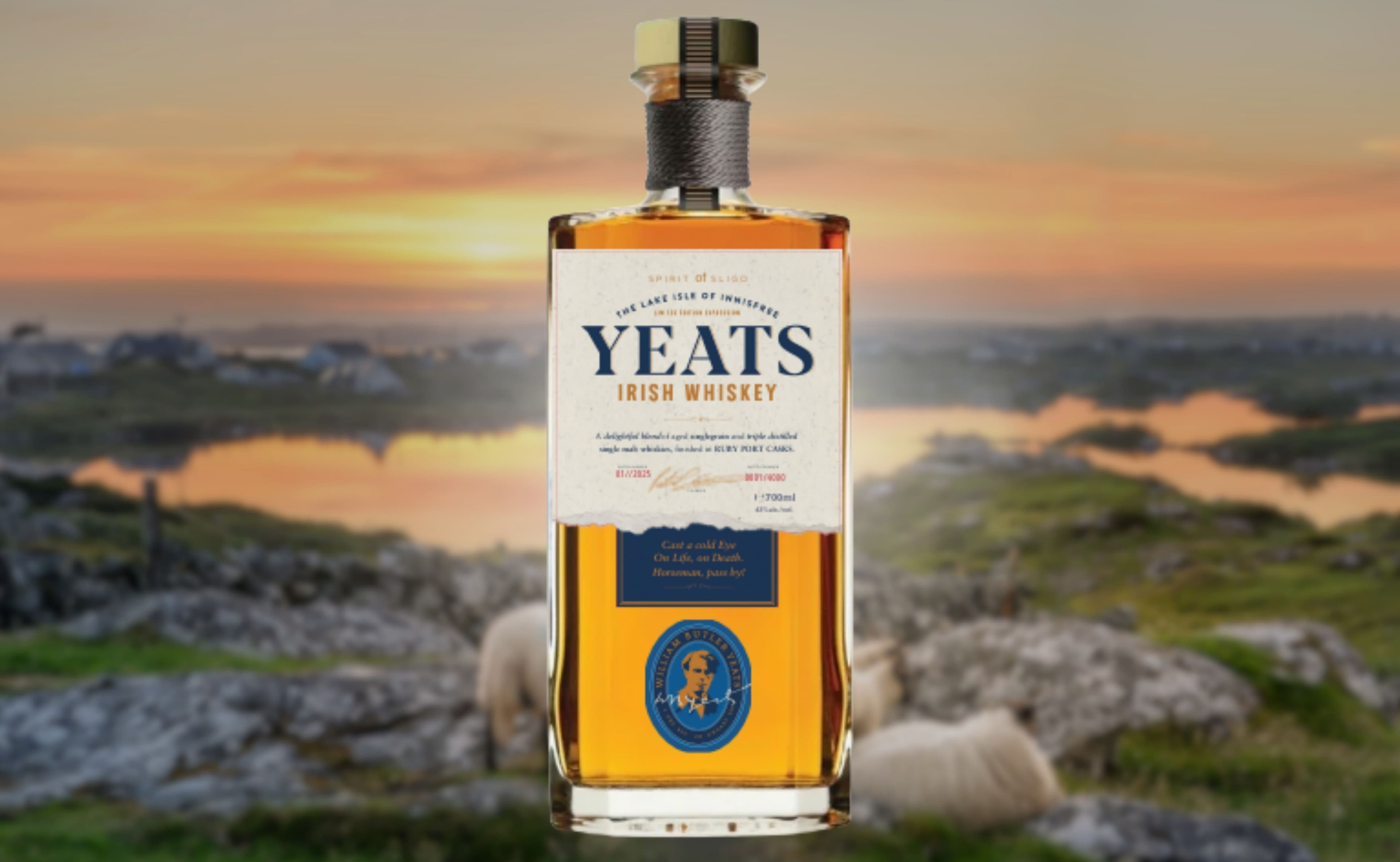 Yeats Irish Whiskey Debütiert The Lake Isle Of Innisfree